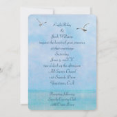 Witte vuurtorenWaterverf in Venster Kaart (Achterkant)