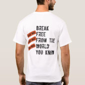WITTE WALL Break Free T-shirt (Achterkant)