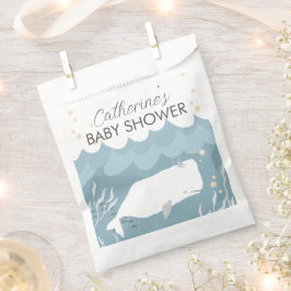  witte walvis Baby shower Bedankzakje
