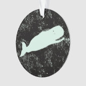 witte walvis cirkel ornament (voorkant)