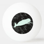witte walvis pongbal pingpongbal (Achterkant)