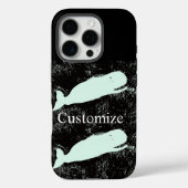 witte walvissen Case-Mate iPhone case (Achterkant)