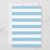 Witte walvissen Cute Couples Baby shower uitnodige Kaart (Achterkant)