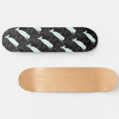 Witte walvissen zwarte Thunder_Cove Persoonlijk Skateboard (Horizontaal)