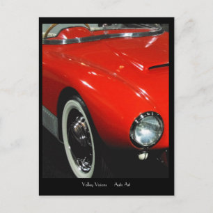 Witte wandband briefkaart