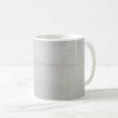 Witte wandtegels koffiemok (Voorkant rechts)