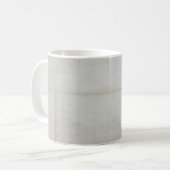 Witte wandtegels koffiemok (Voorkant links)