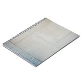 Witte wandtegels notitieboek (Linkerzijde)