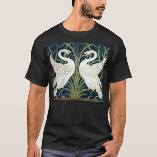 Witte wannen en T-shirt met achtergrond