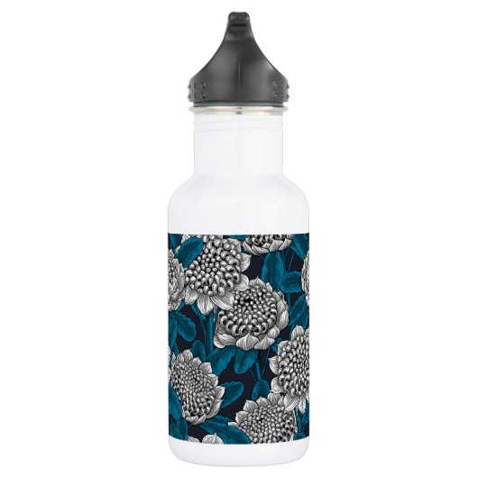 Witte waratabloemen waterfles  (Rechts)