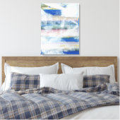 Witte was II Canvas Afdruk (Insitu (Slaapkamer))