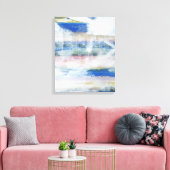 Witte was II Canvas Afdruk (Insitu (Woonkamer))