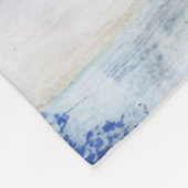 Witte was II Fleece Deken (Hoek)