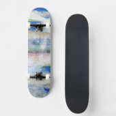 Witte was II Skateboard (Voorkant)