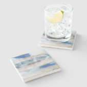 Witte was II Stenen Onderzetter (Zijkant)