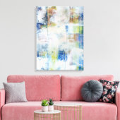 Witte was III Canvas Afdruk (Insitu (Woonkamer))