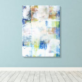 Witte was III Canvas Afdruk (Insitu (Houten vloer))
