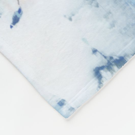 Witte was III Fleece Deken (Hoek)