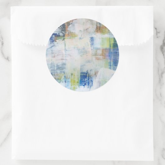 Witte was III Ronde Sticker (Tas)