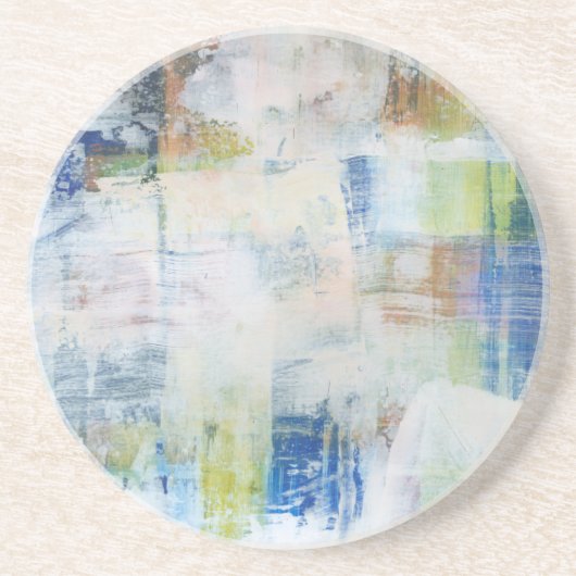 Witte was III Zandsteen Onderzetter (Voorkant)