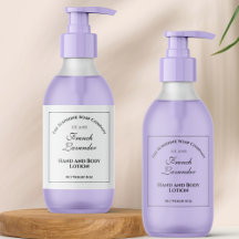 Witte Waterdichte Cosmetica Label 2 "x 6"