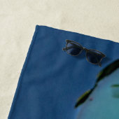 Witte waterlelie in de vijver, foto van de natuur strandlaken (In situ)