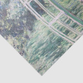 Witte Waterlelies door Claude Monet Tissuepapier (Detail)