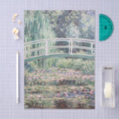 Witte Waterlelies door Claude Monet Tissuepapier (Craft)