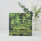 Witte waterlelies door Claude Monet, Vintage Kunst (Staand voorkant)