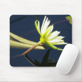 witte waterlievelingsmousepad muismat (Met muis)