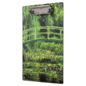 Witte waterlionen van Claude Monet,  kunst Klembord (Links)