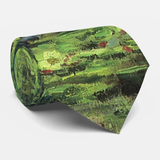 Witte waterlionen van Claude Monet,  kunst Stropdas (Opgerold)