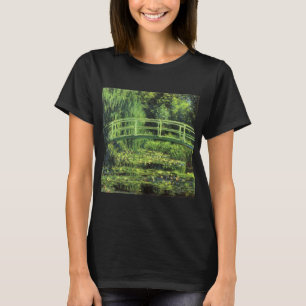 Witte waterlionen van Claude Monet,  kunst T-shirt