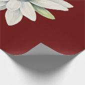 Witte waterlippenbloem cadeaupapier (Hoek)