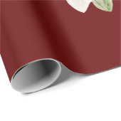 Witte waterlippenbloem cadeaupapier (Rol Hoek)