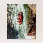 Witte waterschuur legpuzzel (Verticaal)