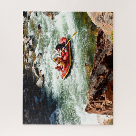 Witte waterschuur legpuzzel (Verticaal)