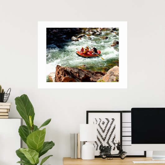 Witte waterschuur poster (Thuiskantoor)