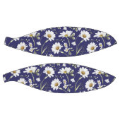 Witte Waterverf bloemen Basketbal (Panelen)