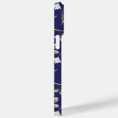 Witte Waterverf bloemen Case-Mate iPhone Case (Achterkant / Rechts)