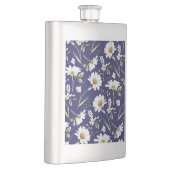 Witte Waterverf bloemen Flacon (Rechts)