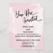 Witte Waterverf Hart Pastel Roze U bent van harte 