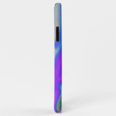 Witte waterverf Orchid paars blauw Breeze Case-Mate iPhone Case (Achterkant/rechts)