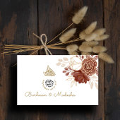 Witte Waterverf QR RSVP islamitische bruiloft webs Informatiekaartje