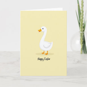 Witte Watervogels Paaskaart Kaart
