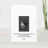 Witte Wenskaarten Kaart (Achterkant)