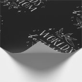 witte wereld beste moeder moederdag cadeaupapier (Hoek)