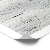 Witte wereld poster (Hoek)