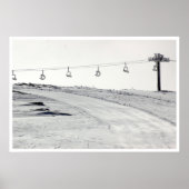 Witte wereld poster (Voorkant)