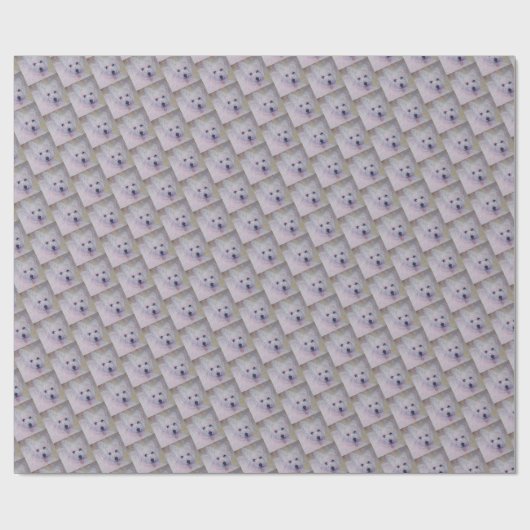 WITTE WEST HOGGRONDVERRIER CADEAUPAPIER (Vlak)